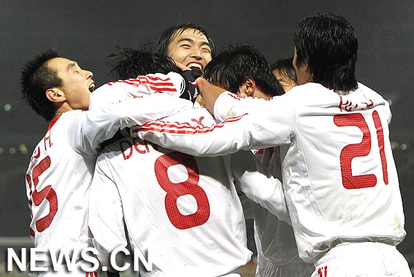 Fútbol-China-Corea del Sur1
