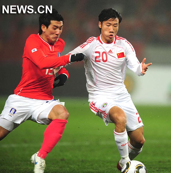 Fútbol-China-Corea del Sur5