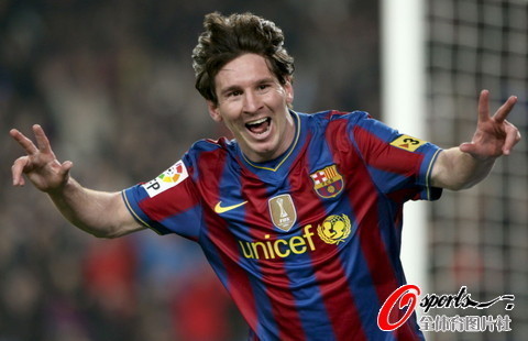 Messi presenta ¨hat trick¨ contra el Valladolid2