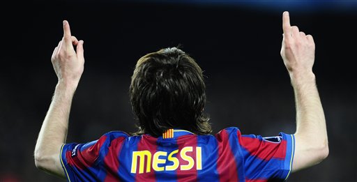Barcelona,Messi,Arsenal ,Liga de Campeones 10
