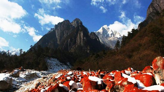 Yan Zi Gou-E Mei-Zhang Jiajie-Shangri-La-Da Xing An Ling-zonas turísticas-bajas en carbono 1
