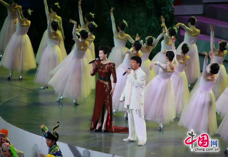 la ceremonia de apertura de la Expo Shanghai