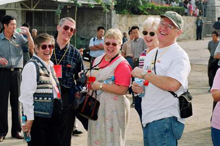 Turistas extranjeros, Montaña Tai, Shandong 10