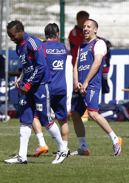 El equipo de Francias para la Copa Mundial