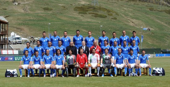 El equipo italiano para la Copa Mundial意大利出征世界杯