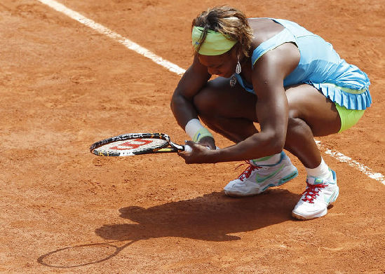 Serena Williams pierde el semifinal en Abierto de Francia1