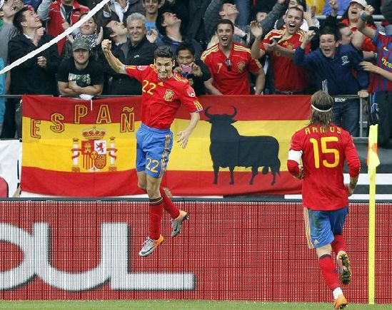 España gana 1-0 a Corea del Sur