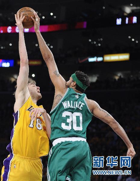 NBA,final partido: L.A. Lakers con Boston Celtics14