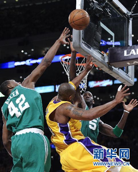 NBA,final partido: L.A. Lakers con Boston Celtics15