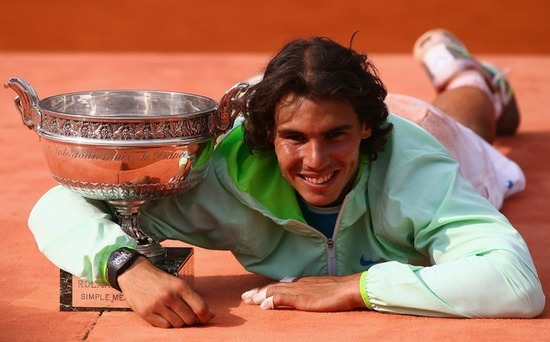 Nadal gana el campeón en Abierto de Francia y toma fotos con la reina de España1