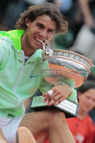 Nadal gana el campeón en Abierto de Francia y toma fotos con la reina de España6