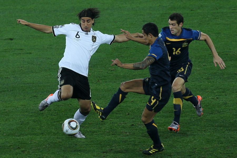 En el partido de Alemania vs Australia, la selección alemana gana 4 goles y termina el partido con 4-0. 