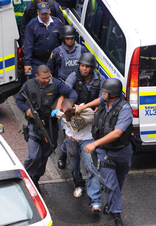 Un incidente de tiro se produjo en Johannesburgo durante el Mundial