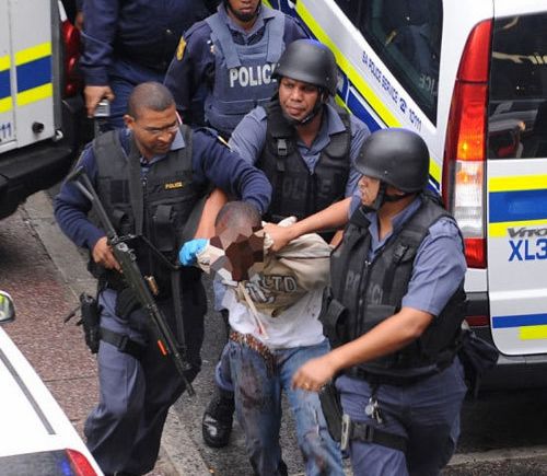 Un incidente de tiro se produjo en Johannesburgo durante el Mundial