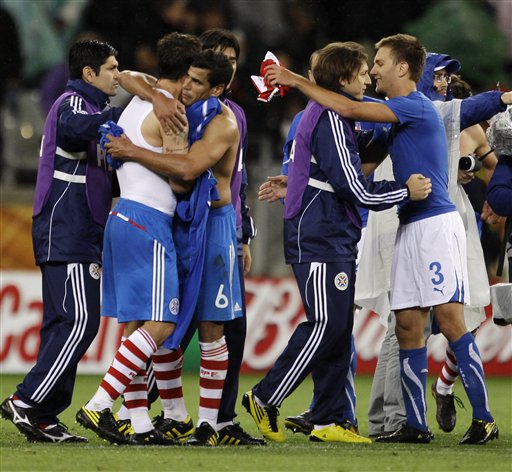 Italia empata a Paraguay con 1-1