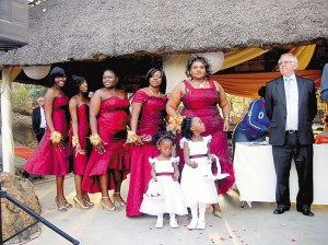 La boda blanca de los africanos