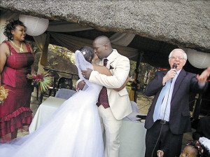 La boda blanca de los africanos