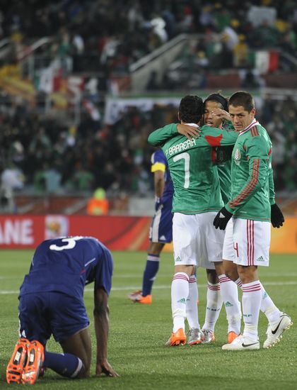 图文-[小组赛]法国0-2墨西哥阿比达尔臣服对手