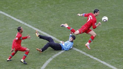 Cristiano Ronaldo gana el primer gol tras 16 meses de su sequía de anotaciones3