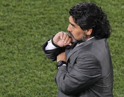 Maradona, la estrella siempre en el Mundial