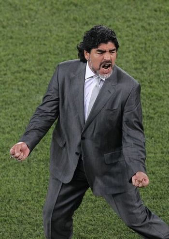 Maradona, la estrella siempre en el Mundial