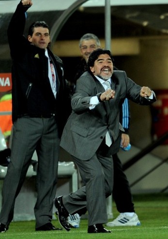 Maradona, la estrella siempre en el Mundial