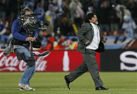 Maradona, la estrella siempre en el Mundial