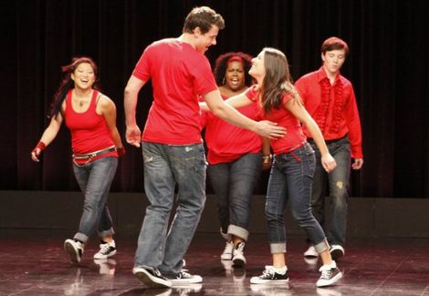 Glee,,Artie Abrams,Kurt Hummel,Mercedes Jones,Rachel Berry,Tina Cohen-Chang