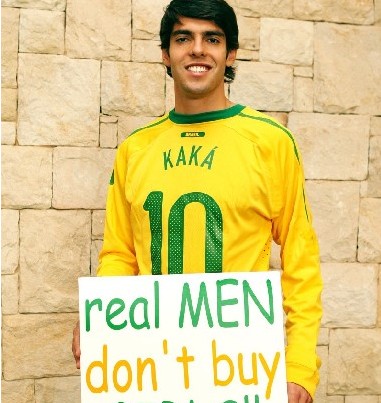 El hombre verdadero no compra chicas, dijo Kaká