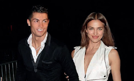 Cristiano Ronaldo ,padre de un niño,Irina Shayk