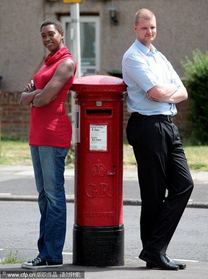 La pareja más alta del mundo-estatura-record Guiness