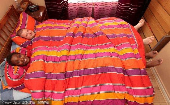 La pareja más alta del mundo-estatura-record Guiness 3