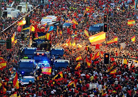 la Selección Española de Fútbol,Campeón, el Mundial 2010