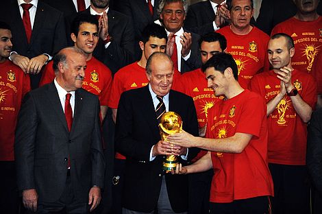 la Selección Española de Fútbol,Campeón, el Mundial 2010