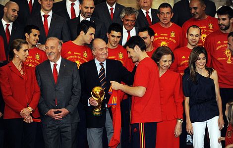 la Selección Española de Fútbol,Campeón, el Mundial 2010