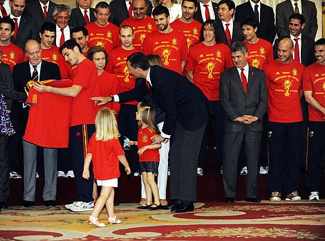 la Selección Española de Fútbol,Campeón, el Mundial 2010