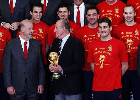 la Selección Española de Fútbol,Campeón, el Mundial 2010