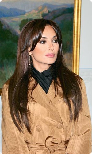 Primera dama de Azerbaiyán, la mujer más hermosa