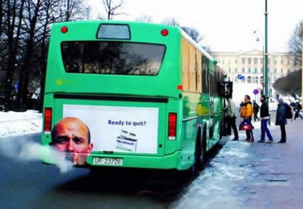 Publicidades graciosas en los autobuses 10