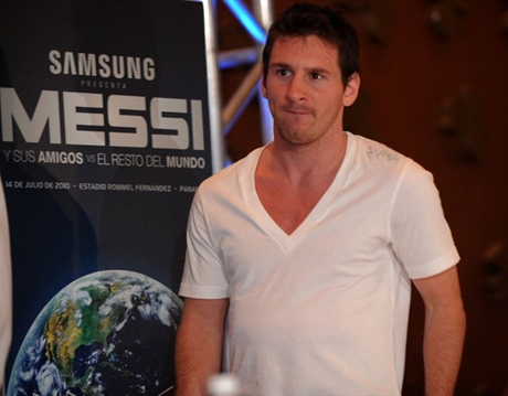 Presenta Messi en Panamá
