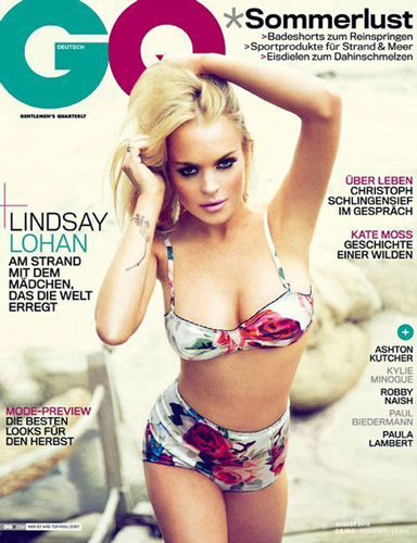 Lindsay Lohan , sexy , GQ ,su condena de cárcel