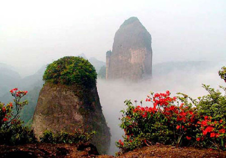 El conjunto de lugares de geomorfología Danxia, Patrimonio Mundial de la UNESCO 3