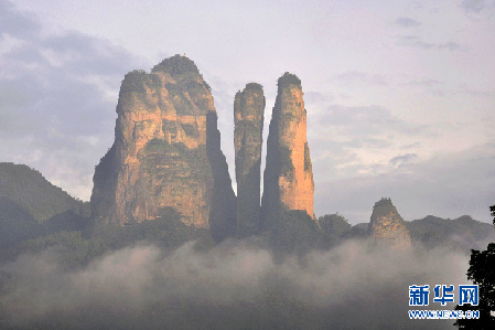 El conjunto de lugares de geomorfología Danxia, Patrimonio Mundial de la UNESCO 6