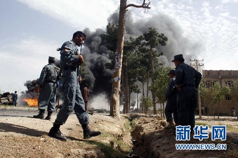 Afganistán-Atentado-policía-explosión-Herat 5