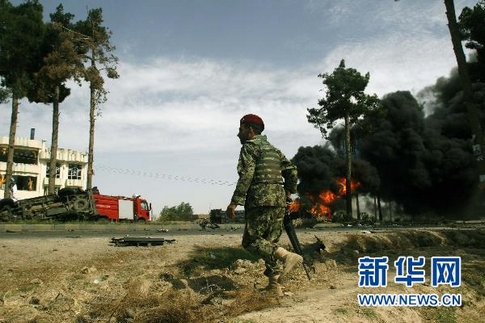Afganistán-Atentado-policía-explosión-Herat 2