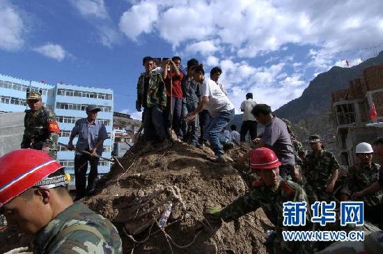 Zhouqu desastre China Gansu 7