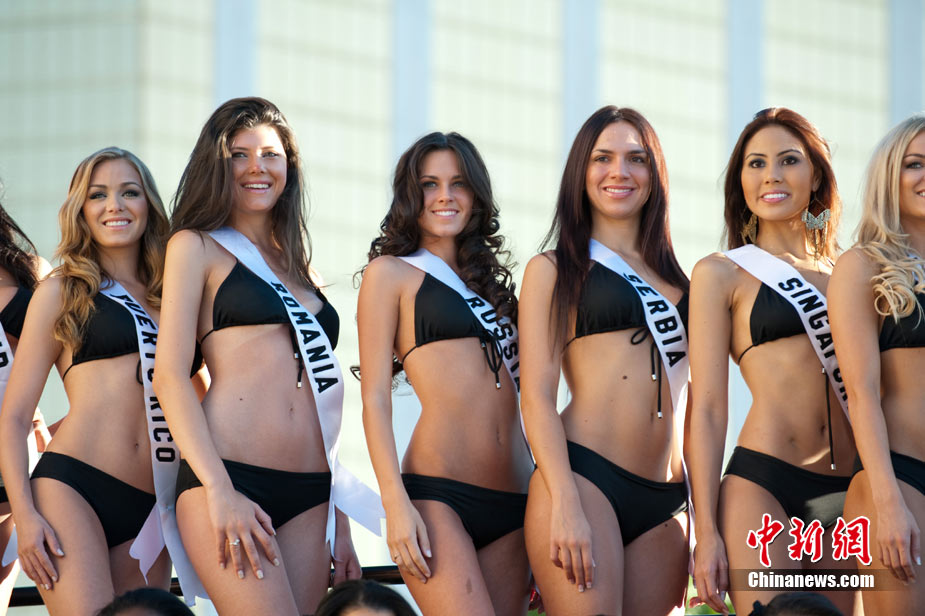 Las candidatas a Miss Universo en Las Vegas 2