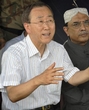 Ban Ki-moon visita un Pakistán en plena crisis alimentaria 