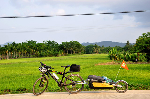 En bicicleta isla Hainan 4