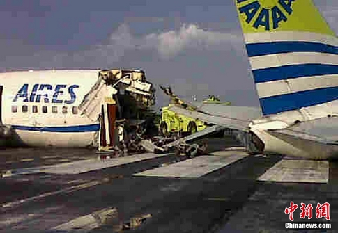 muerto-heridos-impacto-rayo-avión-colombiano 8